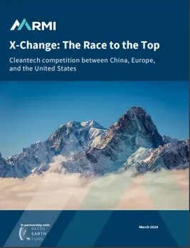 China Leads The Way In Cleantech Industry, Overtakes US: RMI Study