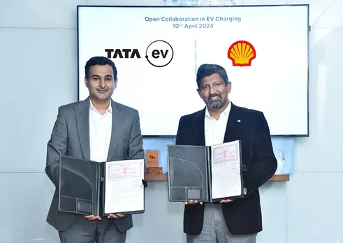 Tata & Shell Partner Ink Deal To Setup EV Charging Stations Across India