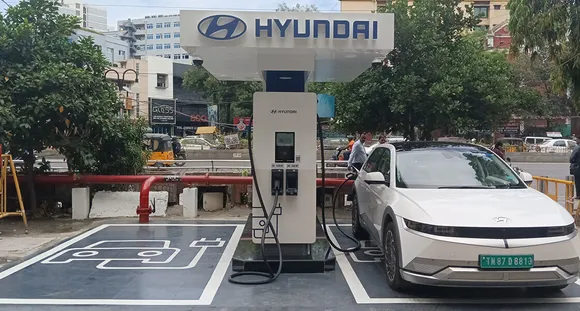 Hyundai Installs First EV Charging Facility In Chennai