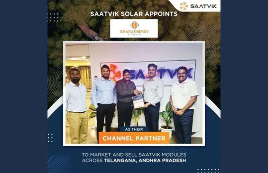 Saatvik Solar, Bhasu Energy Partner To Support Solar Adoption In Telangana & AP