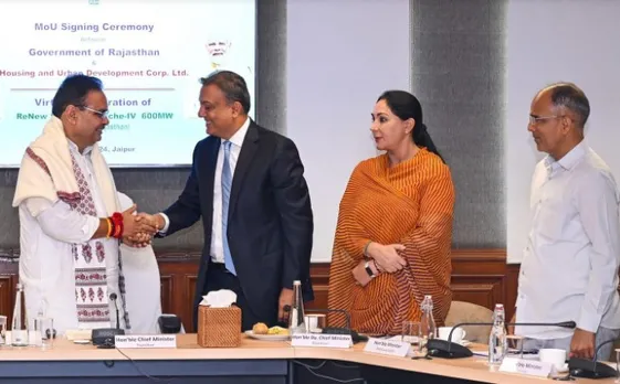ReNew jaisalmer project ianugurated