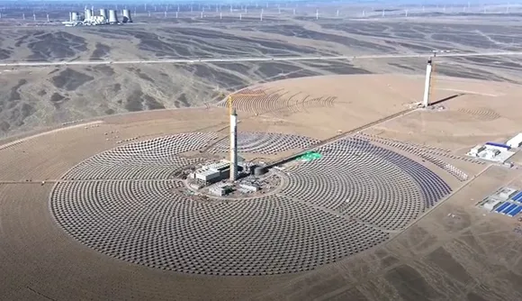 Largest CSP plnt in world in China