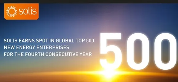 Solis picked in top 500 global energy firms