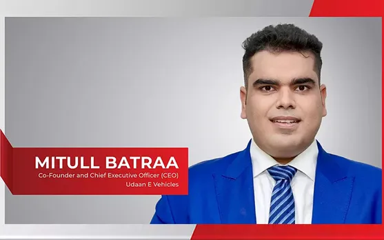 Mitull Batraa CEO and CO-founder of Udaan E Vehicles