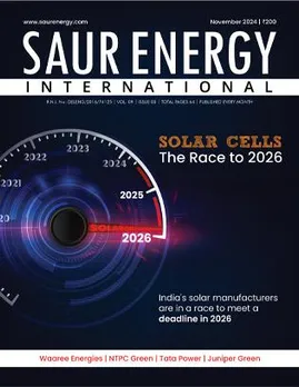 Saurenergy International Magazine November Issue Cover 2024