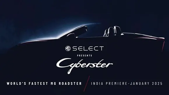 MG Select To Launch 'MG Cyberster' EV in January 2025