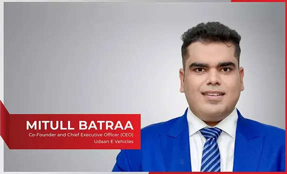 Mitull Batraa Co-Founder and Chief Executive officer CEO Udaan E vehicles