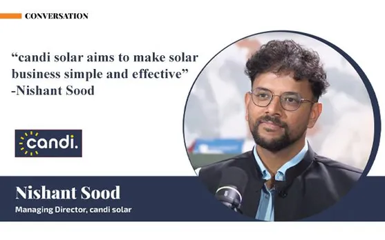 Nishant Sood, Managing Director, candi solar