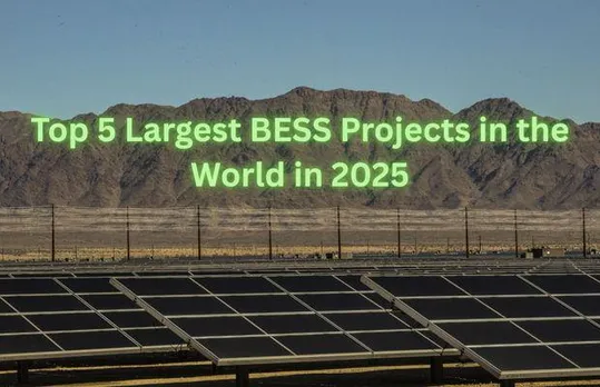 top 5 largest BESS projects in the world