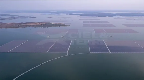 Ciel & Terre Commissions One of India's Largest Floating Solar Projects