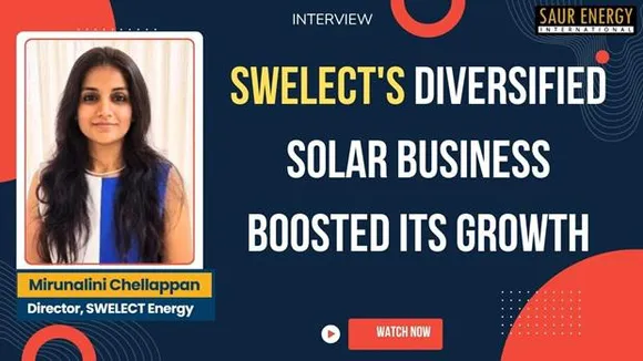 SWELECT's Diversified Solar Biz Boosted Growth: Mirunalini Chellapan