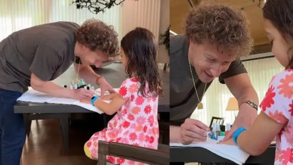 Mark Zuckerberg Turns Nail Artist by News9 Live