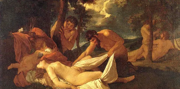 Venus and Satyr | Nicolas Poussin, 1626. Wikipédia