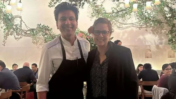 Jenna Fischer at Chef Vikas Khanna's Restaurant by CurlyTales