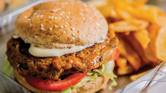 vegan burger
