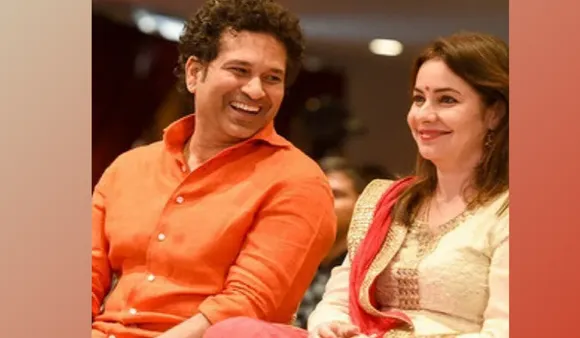 Anjali Tendulkar first encountered Sachin Tendulkar
