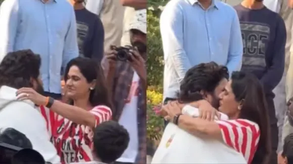 Watch: Allu Arjun’s Emotional Reunion With Wife Sneha After Night in Jail
