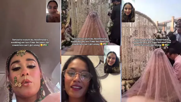 pakistani friend weddind facetime