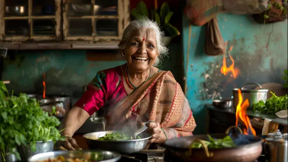 grandma cooking