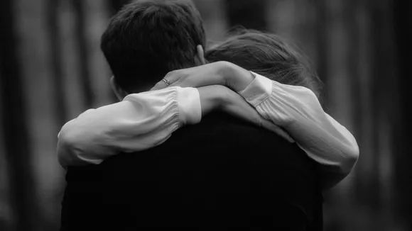 Man & Woman Hugging