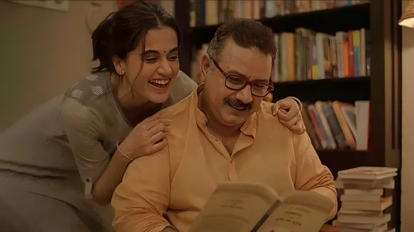 still from thappad taapsee pannu dad daughter father