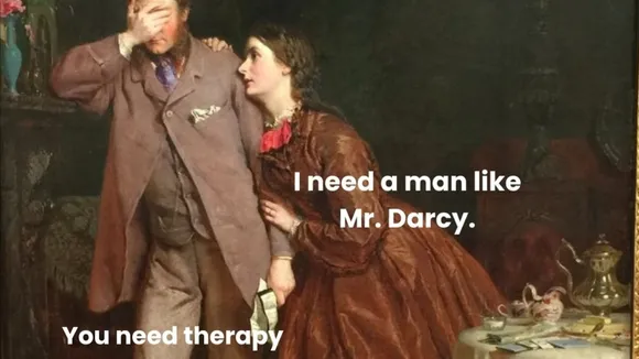 Mr Darcy from Pride and Prejudice