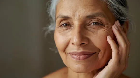 phytoestrogens in indian skincare older woman menopause midlife skincare health wellness ageing gray hair grey hair