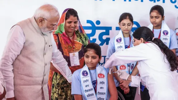 hpv vaccine narendra modi