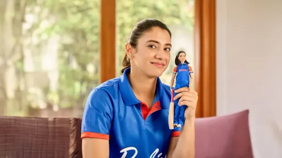 smriti mandhana barbie doll