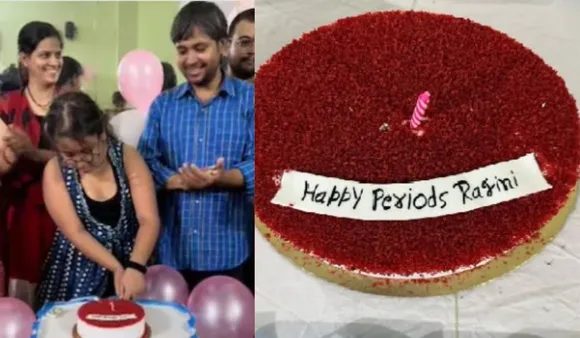 Father Celebrates Daughters First Period