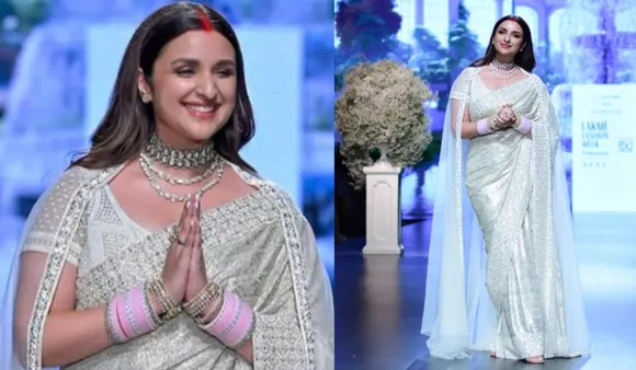 Parineeti Chopra Ramp Walk At Lakme Fashion Week