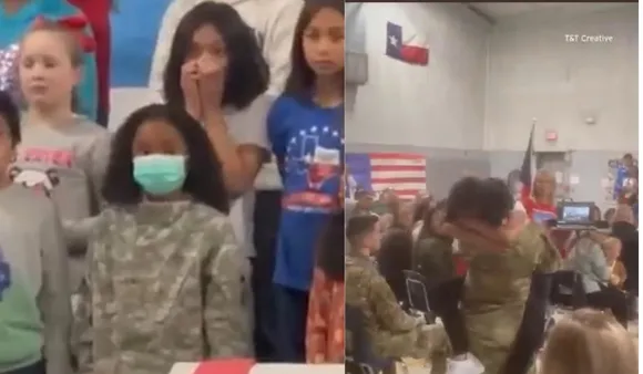 Military mom reunited with daughter