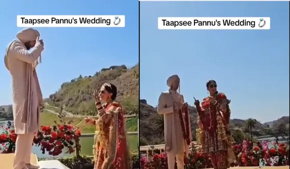 Taapsee Pannu Mathias Boe Wedding Date Celebration Pictures