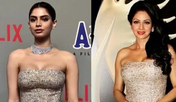 Khushi Kapoor Wears Sridevi's Old Dress 