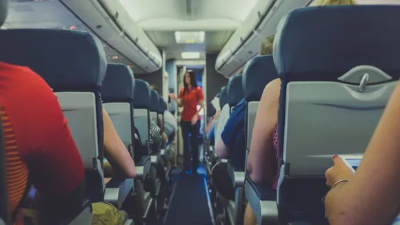 cabin crew filmed