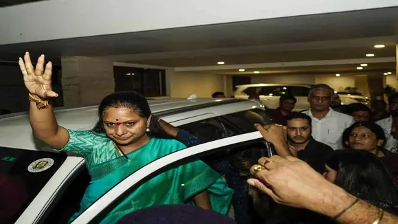 ED-arrested-BRS-leader-K-Kavitha/PTI