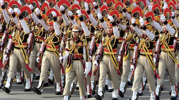 republic day all womens contingent