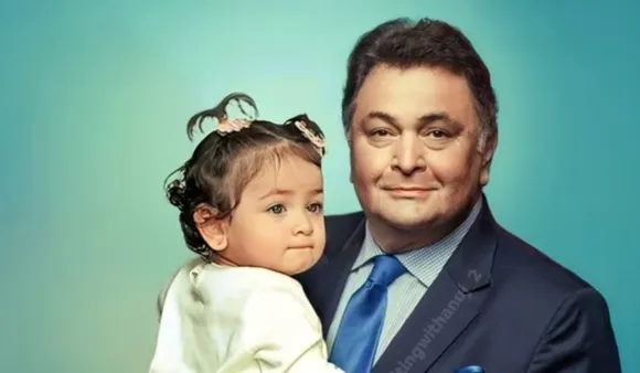 Rishi Kapoor Holding Raha Kapoor Picture