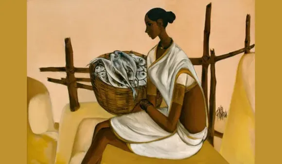 Fisherwoman (1966) by B Prabha