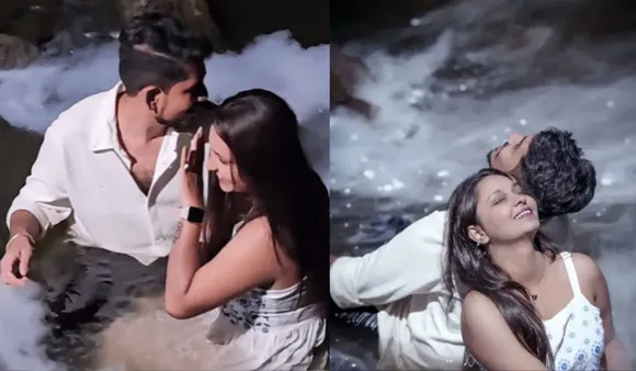 Snake Photobombs Couple's Pre-wedding Shoot