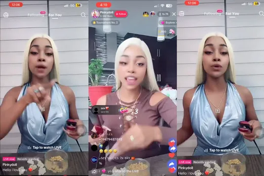 TikToker PinkyDoll 