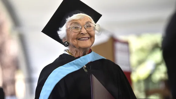 stanford 105yo graduate