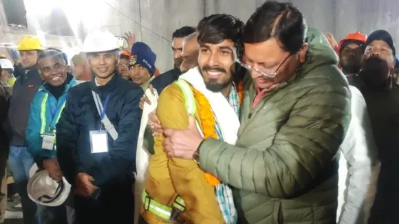 tunnel worker rescued