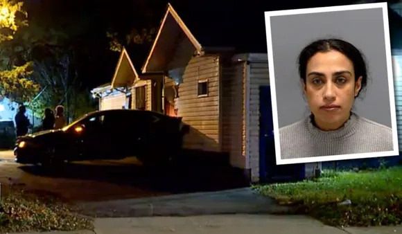 woman crash into antisemitic school