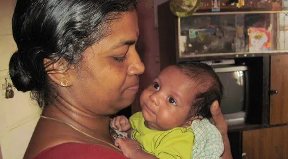 Single women adopting children