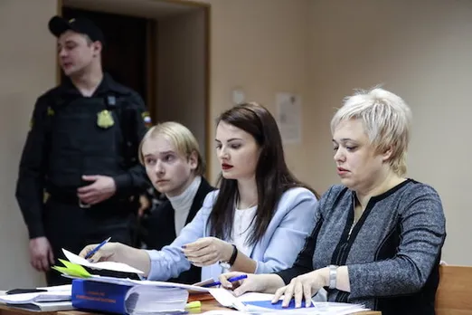 Aeroflot flight attendants