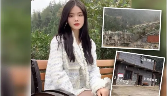 Chinese Women Takes Job At Cemetery