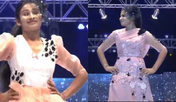 Visually Impaired Girls At Fashion Show