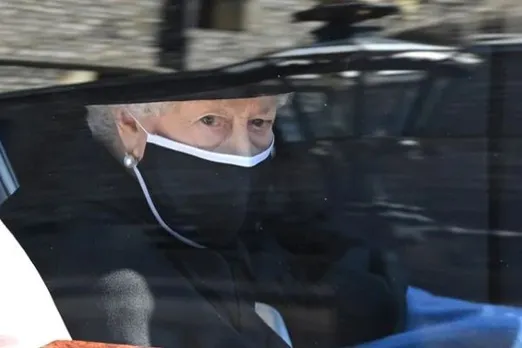 Racism in the Royal Family ,Queen at Prince Philip's funeral