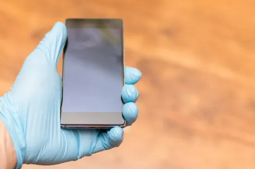 coronavirus-germs-phone, girl swallows phone